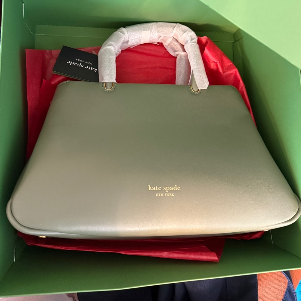 Kate Spade NY Grace Olive Satchel - Picture 4 of 10